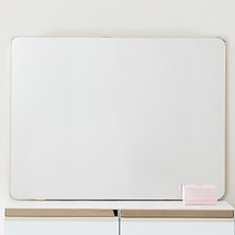 스틸 800 라운드 거울 화장대 벽걸이 욕실 카페 현관 인테리어, 화이트