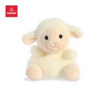 오로라월드 내손안에 미니펫 리트리버 보더콜리 돼지 강아지 병아리 코끼리 허스키 양 동물 미요니 인형, 하얀 양