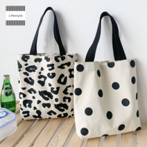 캔버스에코백 학생 학원 튼튼한 캐주얼 예쁜 천가방