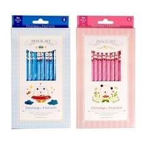 2000 B육각연필세트(FR), 블루