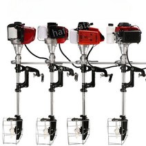 2-4 마력 낚시 고무 360도 보트 회전 선외기 요트 4행정 레저 가솔린 엔진, 01 2행정44-5엔진2.2마력