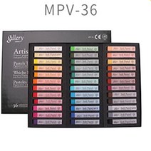 초크케이스 Ally-소프트 컬러 초크 그린 박스 36 색 Bjd 아티스트 전문 페인팅 스케치 색칠 용품 안전하고 무독성, [01] 36 colors