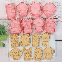 입체 쿠키커터8종 강아지