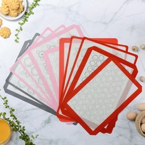 토스트랙 두꺼운 유리 섬유 실리카 젤 매트 가정용 빵 베이킹 패드 오븐 세트 반죽 액세서리, 한개옵션1, 01 B01 28X38cm red