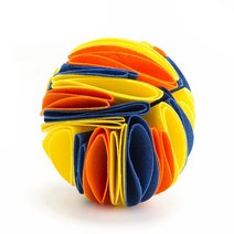 MEOWS Dog Sniffing Ball Puzzle Toys IQ 느린 디스펜스 피더 증가 Foldable Nose Sniff 애완 동물 훈련 게임 인텔리전스, [02] 20cm, [04] D