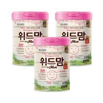 위드맘 리뉴얼 제왕 100일 3캔 황금변 유산균 소화 파스퇴르 장건강 아기분유 1세트
