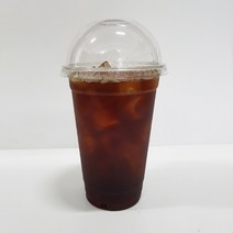 커피바바 92파이 16온스 아이스컵 + 돔뚜껑 세트, 2세트, 100개입