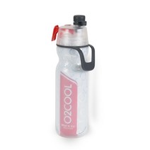 O2Cool 오투쿨 HMLDP07 스포츠물통 자전거 물병, 레드, 590ml