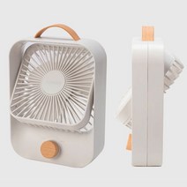 코베아 에어팬 USB 충전식, 화이트/Free