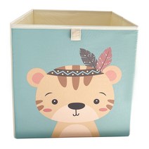 뚜뚜아트 장난감 정리함 수납함 이케아 칼락스 드뢰나 사이즈, 13. 호랑이-티거