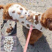 (N-inure) 강아지 어부바 하네스 (옷겸용), 곰돌이 M