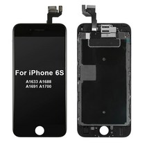 액정lcd 풀 세트 어셈블리 전체 화면 교체 iPhone 6 6S 7 8 Plus LCD 디스플레이 터치 스크린 전면 카메라 전화 수신기 아이폰 호환 수리 교체용 부품, [03] 6S Black