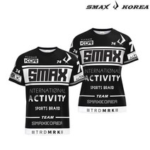 스맥스코리아 배드민턴 볼링 탁구 티셔츠 어깨깡패핏 SMAX-21