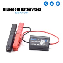 Car Battery Tester Charging Repair Tools 차량 배터리 테스터 충전 수리 Lancol MICRO10A 자동차 시스템 12V 블루투스 모니터 부하, 광택