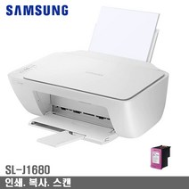 삼성전자 캐논코리아 칼라 가정용.사무용. 프린트기 복합기 J1680. J2160W. J1770FW. J1780DW. MG3090. TS3490, 삼성 J1680, 컬러(정품)