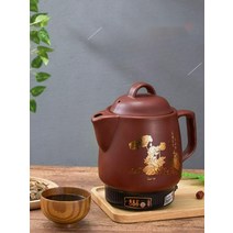 약탕기 한약 한약재 대형 업소용 양파즙 자동 소형 한약 달이는 기계 가정용 중탕기, 브라운 5L