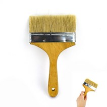 평붓 5인치 페인트브러쉬 막붓 도배도구 페인트붓 다용도 니스붓 청소붓 미장솔 평솔