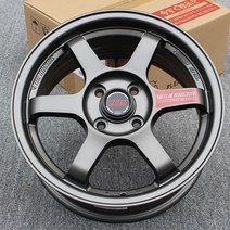 TE37 허브 14 15 16 17 18 인치 수정 제타 골프 Lingshuai 북두칠성 Wuling 미니 말 3, 03.총 회색 페인트, 18X8J