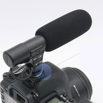 DSLR 카메라 캠코더 스테레오 마이크 동영상 방송 촬영 유튜브 마이크, 본상품