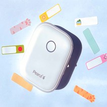 피넛 라벨프린터기 라벨지 연속 라벨지 2팩, 화이트