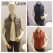 올리비아 로렌 [초특가] 구스다운 경량 패딩 조끼 베스트 nc청주점 VOBKDUW9211