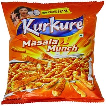 3.79 Ounce (Pack of 6) KURKURE Masala Munch (Pack of 6), 1