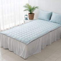 이솔홈 크레용 냉감 카페트 침대패드 SS, 크레용 카페트(SS), 화이트