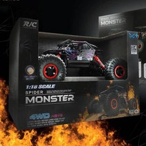 몬스터 오프로드 4륜 구동 RC카 키덜트 무선 조종차, 쿠팡 본상품선택