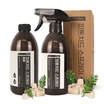 아이프리 편백수 피톤치드 스프레이 실내 탈취제 500ml + 리필 500ml 세트, 1세트