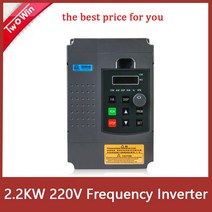 2.2KW 220V VDF 인버터 단상 입력 3 주파수 변환기 CNC 모터 용 가변 속도 드라이브, 02 2.2KW