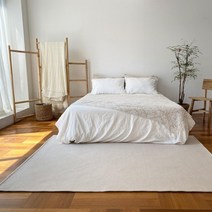 [천삼백케이] [더와이] 위트 모달 와플 면 카페트 거실 사계절 러그 200x270