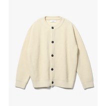 XERO Concise Round Neck Cardigan Egg 화이트