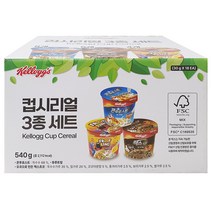 켈로그 콘푸로스트 첵스초코 후르트링 컵 시리얼 18개, 30g, 1세트