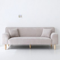 마켓비 티볼리 패브릭 소파 3인 1645, 다크그레이