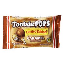 Tootsie Pops 투시팝 리미티드 에디션 카라멜 막대 사탕 357g x 2팩 투시롤 Caramel