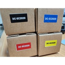 [후지제록스] 리필토너 DC-SC2020 토너 (검정 파랑 빨강 노랑) DocuCentre-SC2020 (검정:12 500매/컬러 각각 : 14 000매), 노랑, 1개