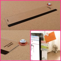 뉴리웹 모니터메모보드 우측용 300 모니터메모홀더 컴퓨터메모판 모니터메모, 좌측용 300