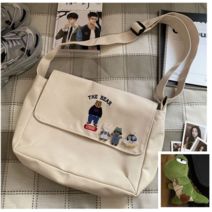여학생 숄더백 중학생 학원가방 크로스백 옆으로매는 초등 보조가방