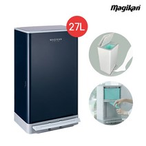 [KT알파쇼핑]매직캔 스텔라 쓰레기통_27L, 화이트