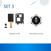 아두이노 키트 코딩 입문 교육 보드 점퍼선 Sipeed-Maixduino 키트 RISC-V AI + IoT K210 Dev 용. 에지 컴, 03 Set 3