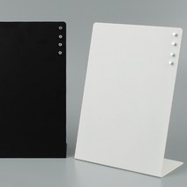 스탠딩알림판 직장 소모품 칠판보드 회사 비품 메뉴보드 업무 용품, 색상, 화이트 보드판