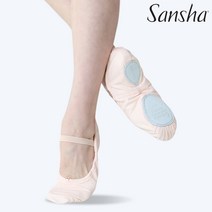 산샤 수입 성인 캔버스 천 발레 슈즈 3종, JKPRO1C 핑크, 6M 230mm