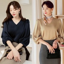 시크라인 할리나 벌룬 블라우스 CLMA-B-10