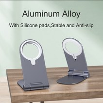 무선충전거치대 차량용 핸드폰 아이폰 12 USB C 맥세이핑 무선 충전기용 접이식 스탠드 홀더 크래들, 없음