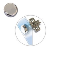 유리장 장식용 경첩 유리경첩 인도어 캡 은유광, 쿠팡 본상품선택, 1개