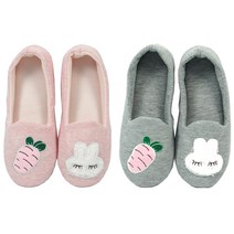 정아스토어 당근토끼 덧신실내화 룸슈즈거실화 어린이집교사슬리퍼 유치원선생님 면실내화