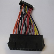ATX Power Supply 24 Pin To Mini Cable For Dell Optiplex 760 780 960 980 Large 24P Small Adapter Cord