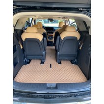 카니발 모노륨매트 5D 장판시공 효과 신형 KA4 4세대 9인승 7인승, 블랙, 카니발4세대KA4 9인승