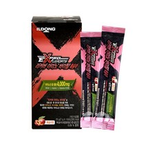 일동생활건강 아미노바이탈 단백질보충 아미노산 4000mg BCAA 아르기닌 전해질 워터, 1box, 복숭아맛