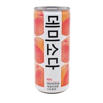 데미소다 피치 250ml, 20캔